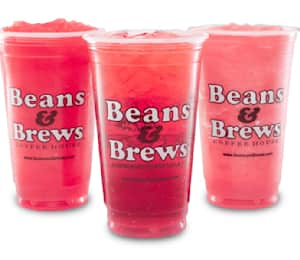 Bean coffee press cold brew 12 copper, strawberry (pink)