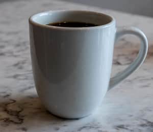 Vintage Bodum 2 Tall Glass Hot Coffee Tea Mug Cup Handle Monkey