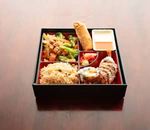 Bento Box - Picture of Red Bowl Asian Bistro, Lexington - Tripadvisor