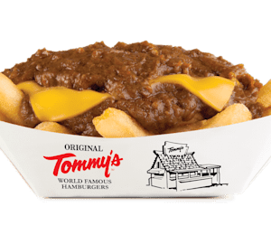 Tommy's burgers menu deals
