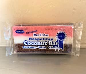 Blue Ribbon Neapolitan Coconut Bars.
