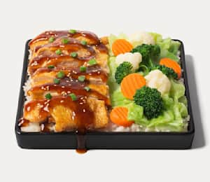 Salmon Teriyaki Bento Box - Happy Happy Nester
