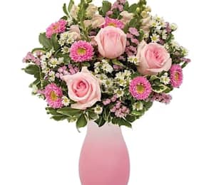 Multicolor Pastel Rose Bouquet