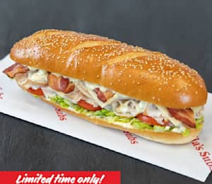 Dibella's outlet subs menu