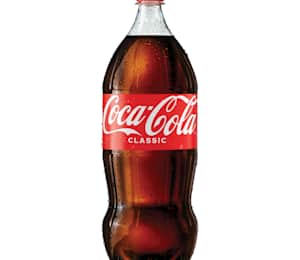 Vintage Coca Cola 1L-1 liter-33.8 oz glass bottle w/cap Muskegon