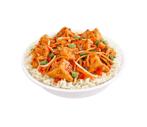 Spicy General Tso's Crispy Tofu