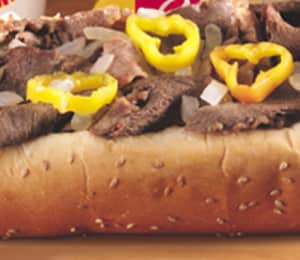 Big john steak and store onion menu
