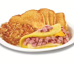 Denny's - my ham & cheese omelet - Picture of Denny's, Syracuse -  Tripadvisor