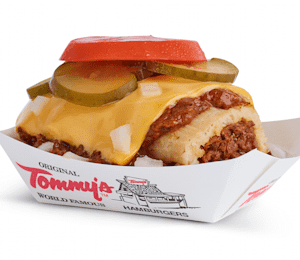 Tommy's burgers hot sale menu