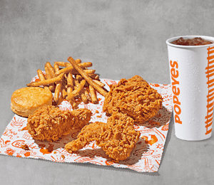 Popeyes shop chicken menus
