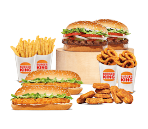 Burger king 4 in 1 hot sale meal