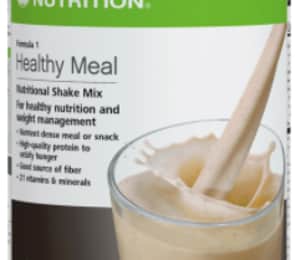 Herbalife (DUO) FORMULA 1 Healthy Meal Nutritional Shake Mix (Cookies 'n  Cream) with PERSONALIZED PROTEIN POWDER
