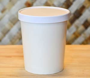 32 oz Quart Ice Cream Container