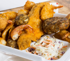 Happy sales times seafood