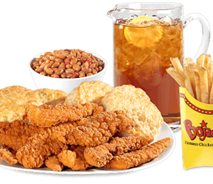 Bojangles 3 piece shop supreme dinner calories