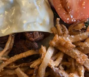 Steamed Cheeseburger at O'Rourke's