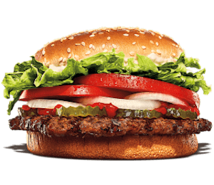 Burger King Stacker 4 Whopper Launch