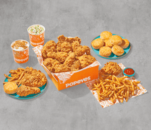 Family meal at popeyes deals