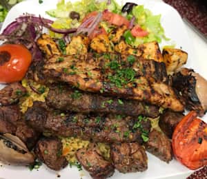 Flame mediterranean grill top