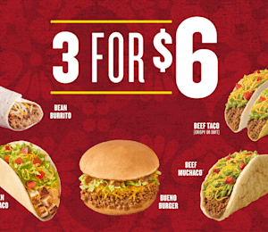 Taco bueno deals menu