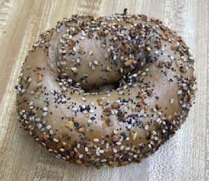 One Mighty Mill Mini Whole Wheat Everything Bagels