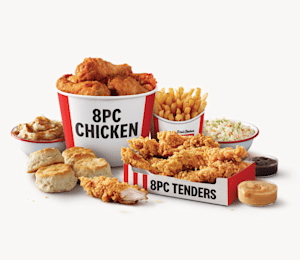 Family meal at kfc top