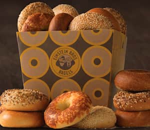 Einstein shop bagels prices