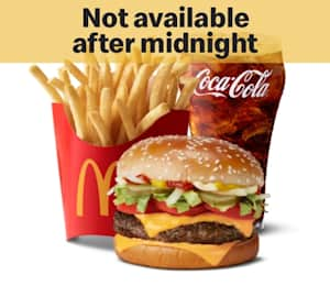 Quarter Pounder® with Cheese Deluxe Meal