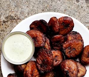 Half Fried Sweet Plantains
