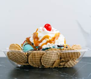 Waffle Bowls (case) - Chocolate Shoppe Ice Cream