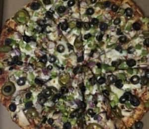 Amigos pizza top