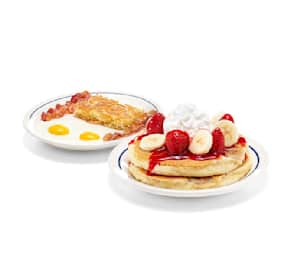 Split Decision at IHOP  Ihop food, Savoury food, Cafe food