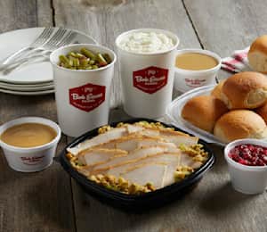 Slow-Roasted Turkey & Dressing Family Meal 