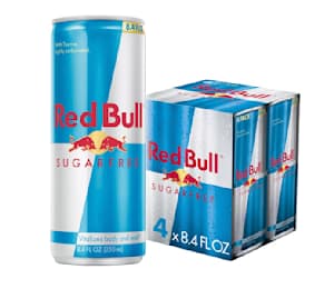 Sugar Free Red Bull 4-pack