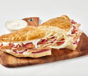 Chicken Bacon Ranch Calzone