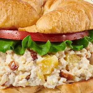 Chicken caesar salad at Jason's Deli