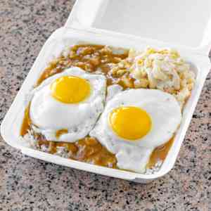【Loco Moco】 Loco Moco Plate Drink Set - Stock Photo [75786240] - PIXTA