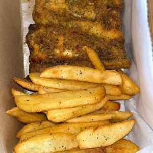 captain jack fish boxed Solo Box With the Shakespeare Marvel Captain America Fishing Kit CAPTAIN JACK'S FISH CHIPS AND