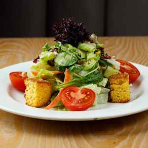 Chicken caesar salad at Doc B's Restaurant