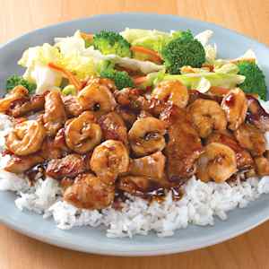 4. Chicken and Shrimp Teriyaki
