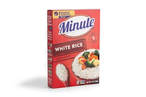 Minute Rice White, 14OZ