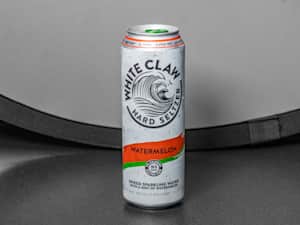 White claw Koozie  Starbucks double shot can, Energy drinks, Beverage can