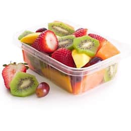 PA-5665) 32 Oz Disposable Salad/Fruit Bowls With Lids, Pack of 50