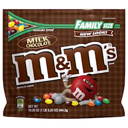 M&M's ~ Dark Chocolate Peanut ~ m and m ~ Candy ~ 18oz Family Size  Bag