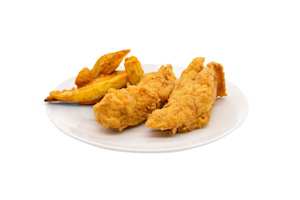 Chicken Tenders, 2 Piece with Potato Wedges