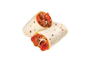 Sausage & Pepperoni Burrito