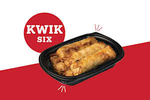 Kwik Six- Egg Rolls