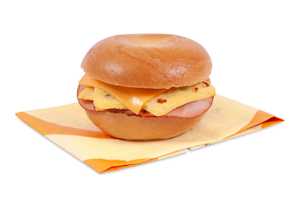 Western Omelet Bagel Sandwich