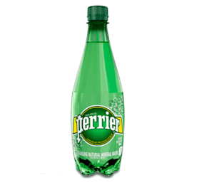 Perrier Sparkling Mineral Water 24ct 11 fl. oz Glass Bottles