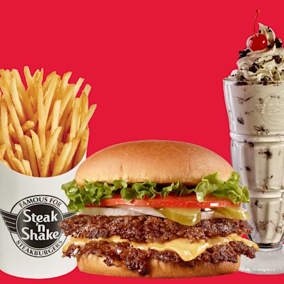 Steak n shake delivery hot sale